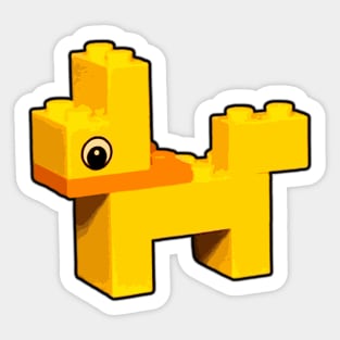 Brick Animals: Dog Sticker